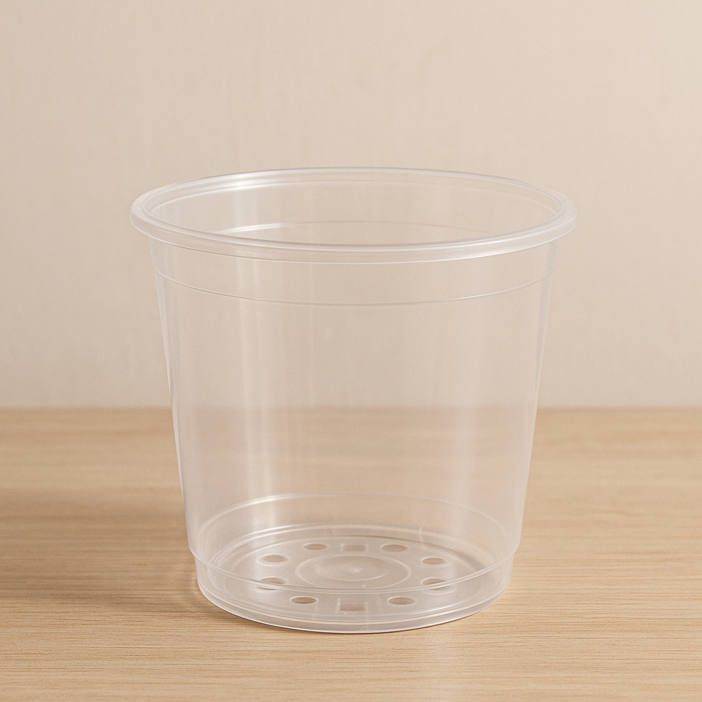 Caurspīdīgs pods 15 cm